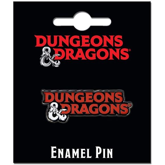 Dungeons & Dragons Logo Enamel Pin - Picture 2 of 2